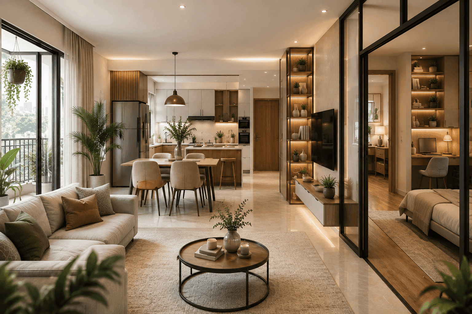 Want Your 2 BHK to Feel Like a Luxury 3 BHK? Try These 5 Hacks