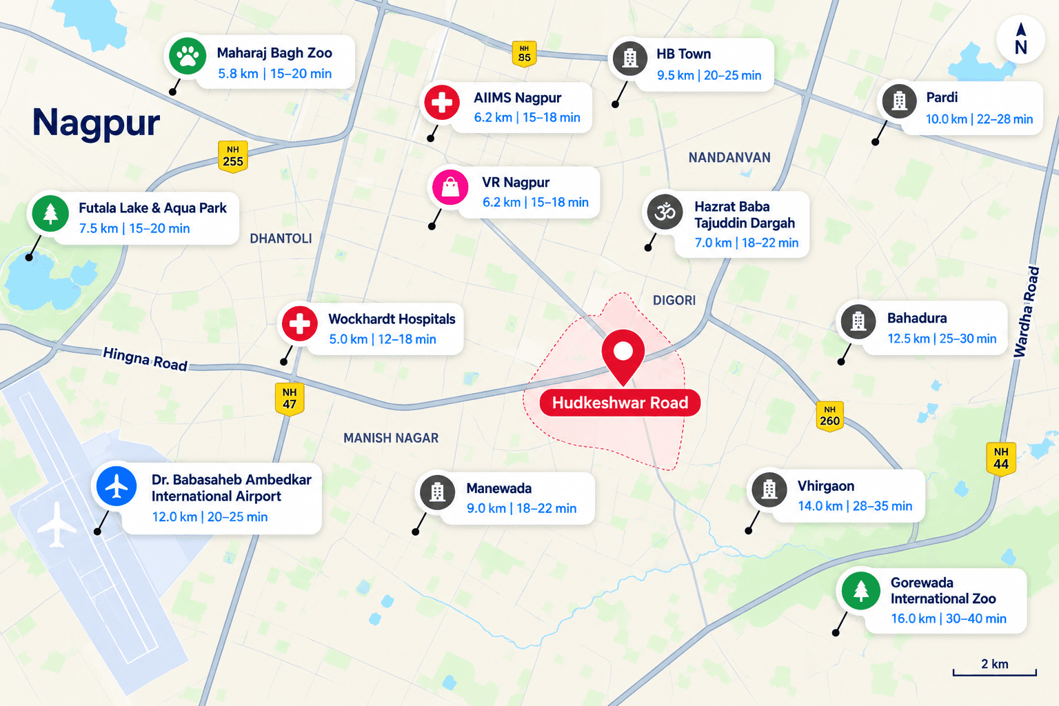 Connectivity map